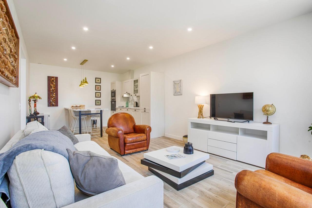 Appartement Grand Confort Bord De Mer Rez-De-Chaussee Residence La Vague Houlgate Esterno foto
