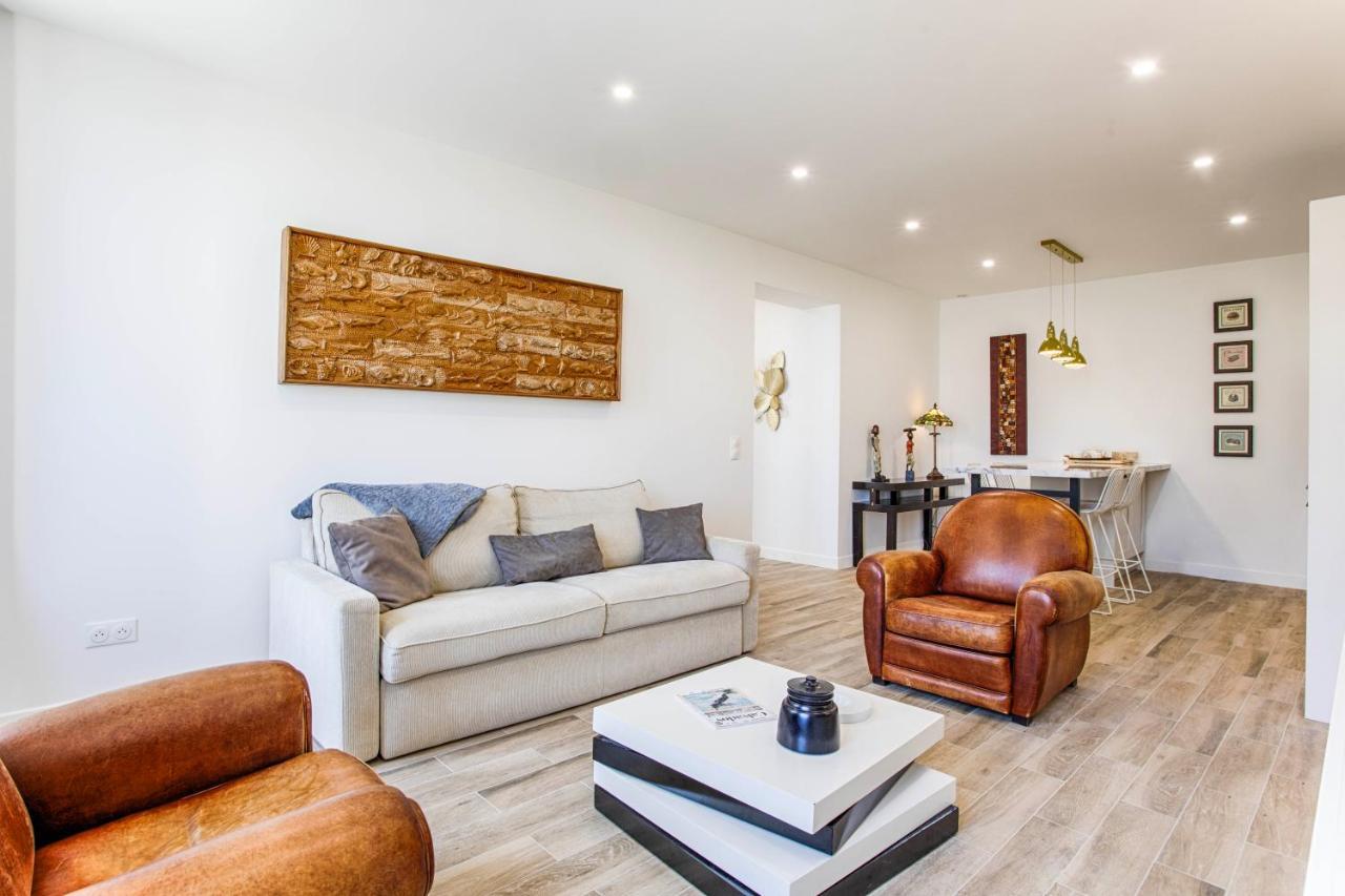 Appartement Grand Confort Bord De Mer Rez-De-Chaussee Residence La Vague Houlgate Esterno foto