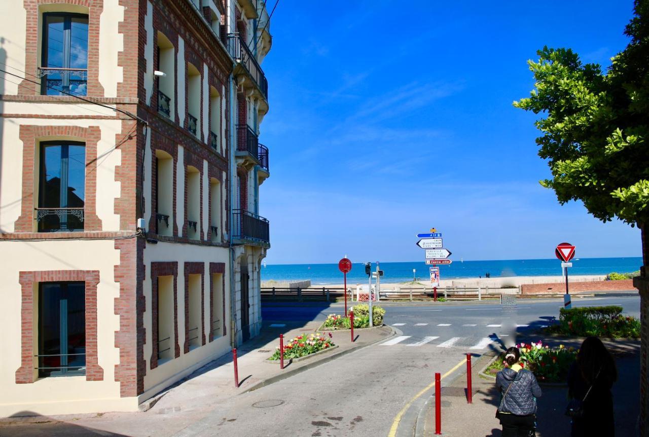 Appartement Grand Confort Bord De Mer Rez-De-Chaussee Residence La Vague Houlgate Esterno foto